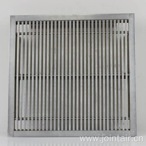 Decorative Metal Linear Bar Floor Register Grille Diffuser